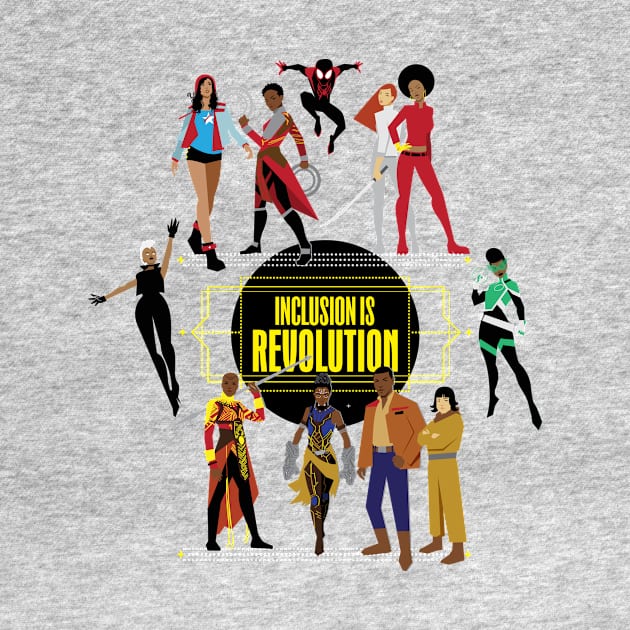 (Okoye Variant) Inclusion Is Revolution by ForAllNerds